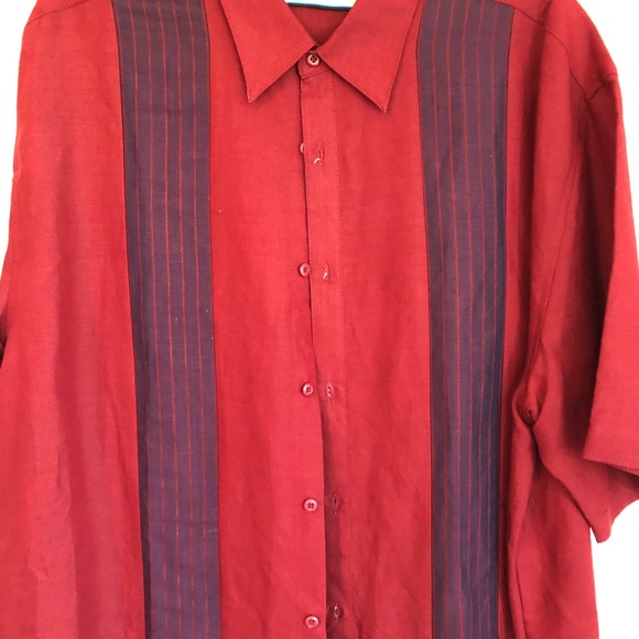 Havanera Shirts Havanera Guayabera Dress Shirt Button Down Xl Poshmark